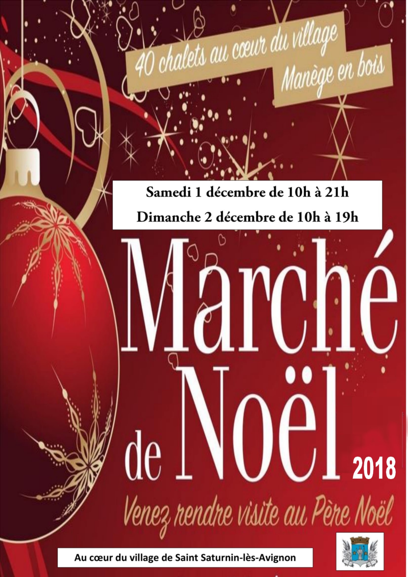 Marche De Noel Saint Saturnin Les Avignon Commune de Saint-Saturnin-lès-Avignon